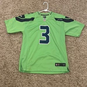 Youth Large Russell Wilson Nike Color Rush Seahawks Jersey